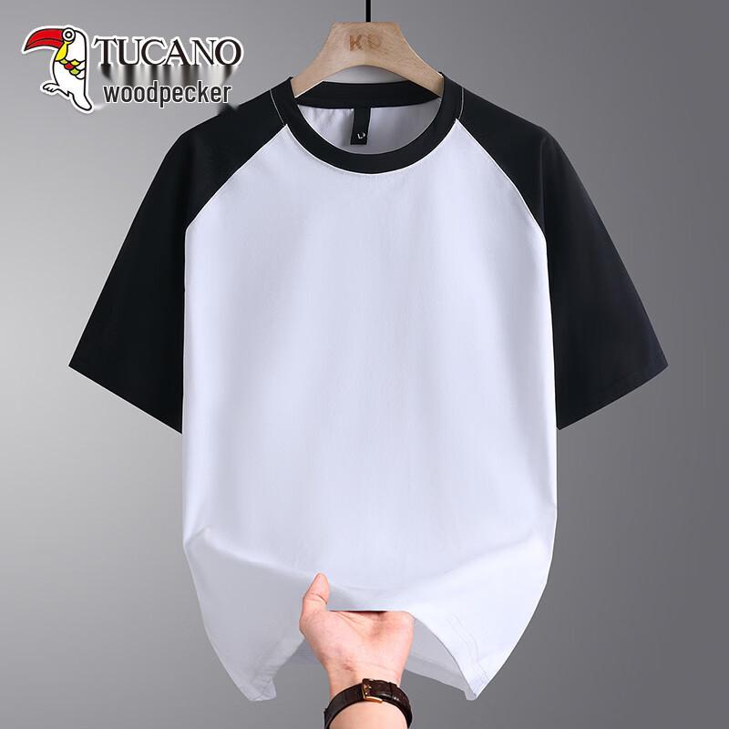 

TUCANO Men s Patchwork Breathable Short Sleeve T-Shirt M