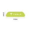 4PCS/set Car Door Safety Warning Reflective Mark 3D Sticker for Auto Styling Suitable For Tesla Model 3 Model X Y Style Roadster