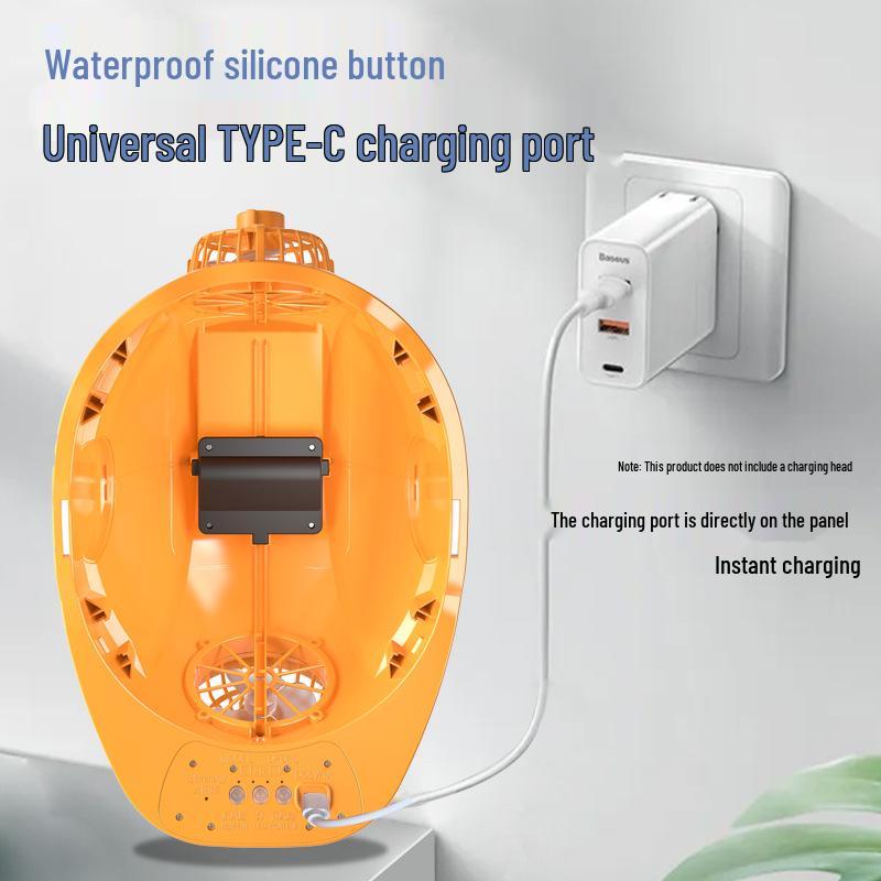 Solar-Powered Dual Fan Hat with Lamp: Lightweight, Breathable Summer Cooling Headgear with Sun Protection