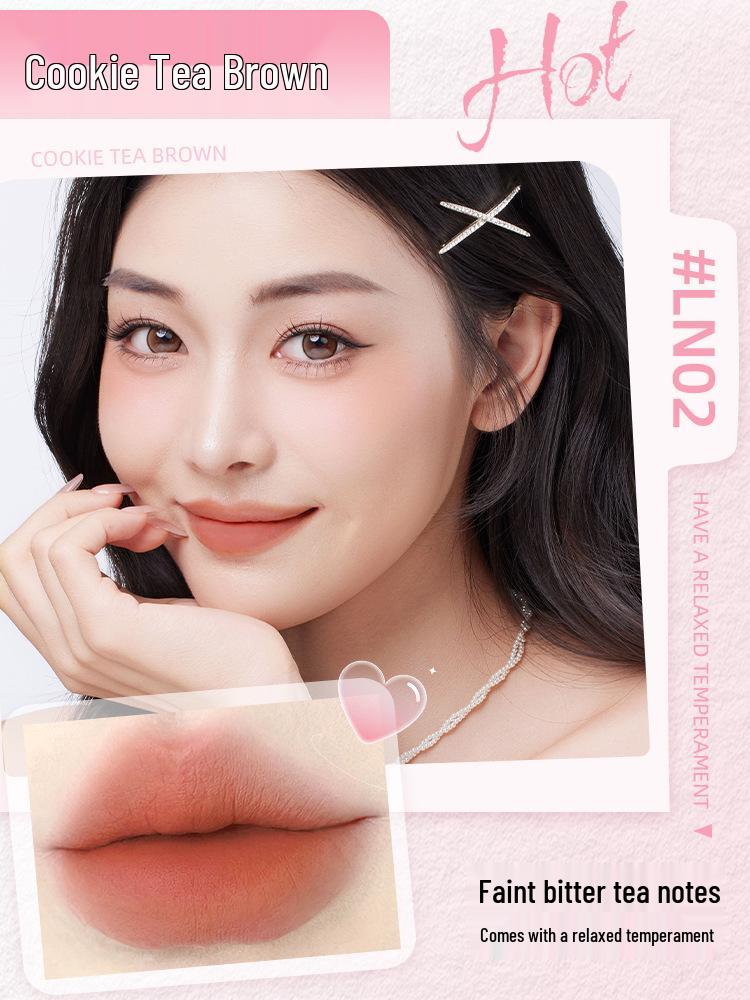Jianmei Chuangyan Double-Ended Lip Liner Brush: Defines Shape, Plumps Lips, Waterproof, Long-lasting, No Fade, Nude Lipstick for Women.