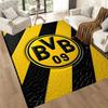 Borussia Dortmund Area Rug Perfect For Balcony Bedrooms Game Room Decorate Room Antislip Rug Office Home Decor Spiritual Gift