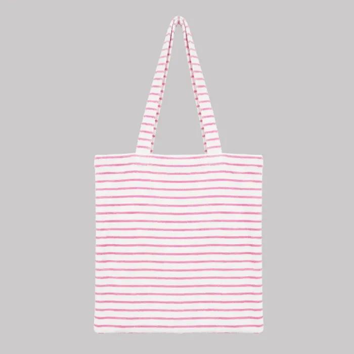 Striped Terry Eco Bag OT773B