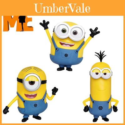 Hochwertige Ich – Einfach unverbesserlich Minions Spielzeugpuppe Modell Actionfigur Bob Kevin Stuart Ideale Ornamente Geschenke für Alle Altersgruppen