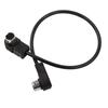 30cm 11.81in Car AUX Input Adapter CD Player Audio Cable High Toughness Replacement for Alpine