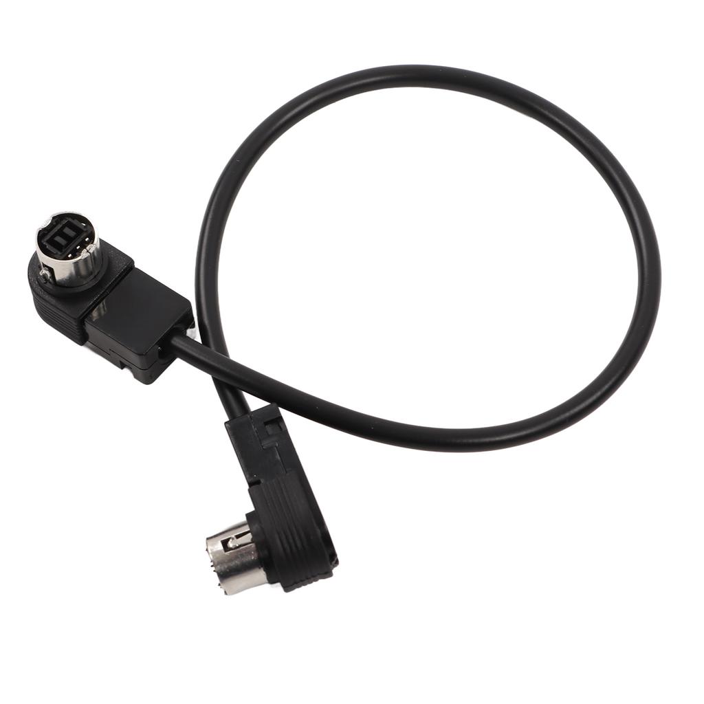 30cm 11.81in Car AUX Input Adapter CD Player Audio Cable High Toughness Replacement for Alpine