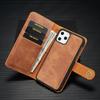 Magnetic 2 In 1 Removable Wallet Flip Case For iPhone15 14 Plus 12 11 13 Pro MAX XR XS Case Luxury Detachable Leather Back Cover
