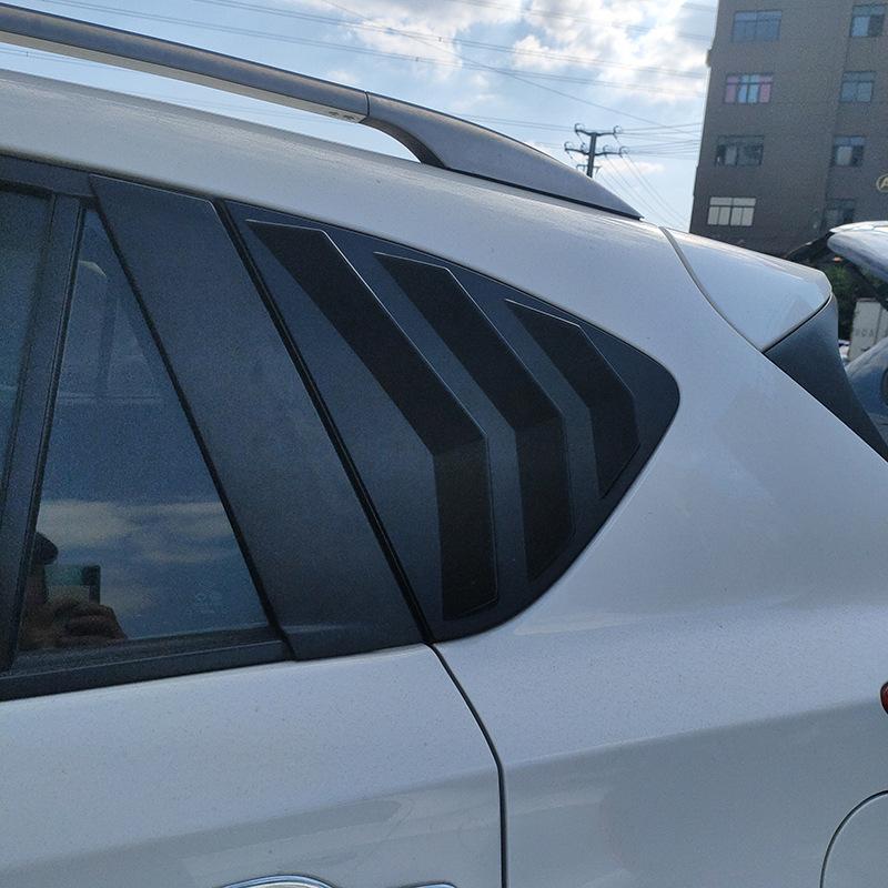 

Задня бічна вентиляційна решітка-жалюзі, панель-шторка для Mazda CX-5 CX5 KF KE 2013 14 -2016 2017- ABS Автомобільний стайлінг Black 2017-22