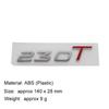 3D Premium 230T 290T 300T 390T 400T Per Chery TIGGO7 TIGGO8 ARRIZO8 OMODA Auto Parafango Bagagliaio Decalcomania Posteriore Emblema Distintivo Adesivo