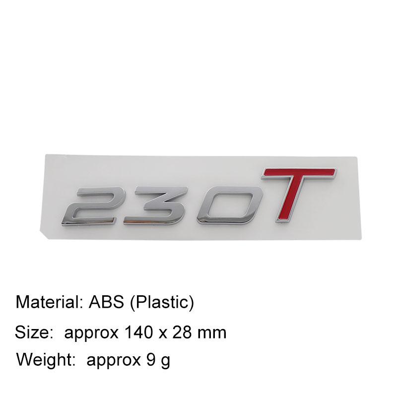 3D Premium 230T 290T 300T 390T 400T Per Chery TIGGO7 TIGGO8 ARRIZO8 OMODA Auto Parafango Bagagliaio Decalcomania Posteriore Emblema Distintivo Adesivo