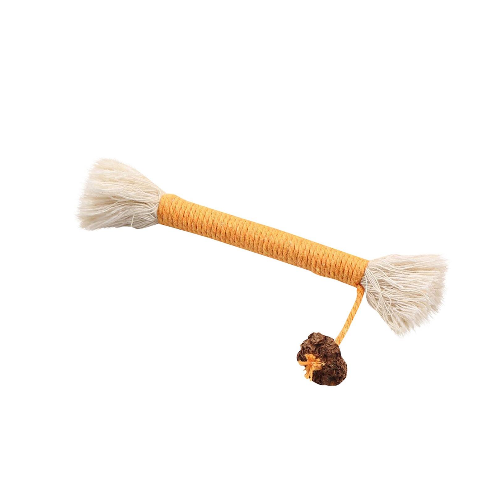 

Pet Gnawing And Grinding Toys, Hand Wrapped Pet Toys One Size жёлтый