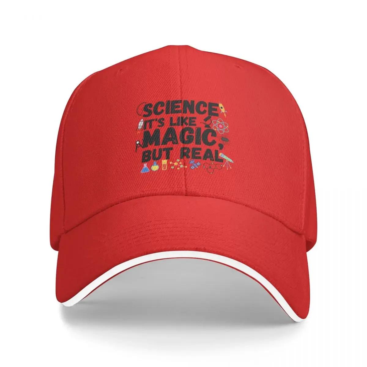 

Science Its Like Magic But Real Baseball Cap cute Dropshipping hiking hat Unisex Caps Womens