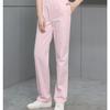 Nurse Pants Women's White Summer Thin Stretch Elastic Waist Plus Size Pants Doctor Work Pants