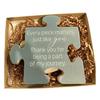 Wood Art Puzzle Thoughtful Coworker Gift Letter Carving Puzzle Piece Thank You Gift for Colleagues Friends