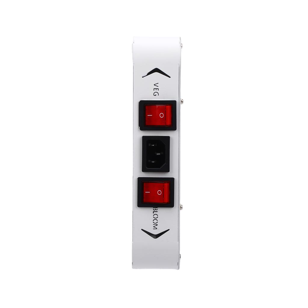 6000 LM LED Grow Light Full Spectrum Hanging Plants Light 30W 5 Dimmable Settings Dual Built in Fans for Indoor Plants
