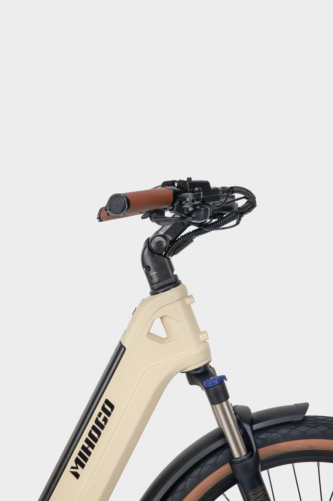 MIHOGO AIR 48V 19.2ah Carbon Fiber Long-Range Electric Bicycle,26-inch,750W Motor,Maximum Assist Range Up To 190km.