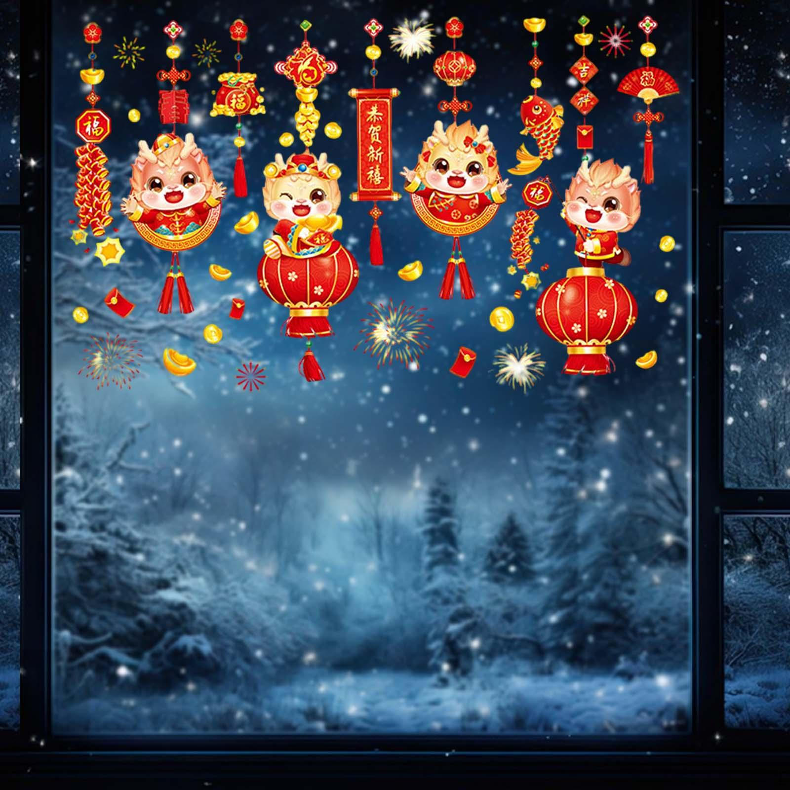 

Китайские годовые оконные оклейки, дверные наклейки, украшения, принадлежности для стен 102.1cmx90.1cm