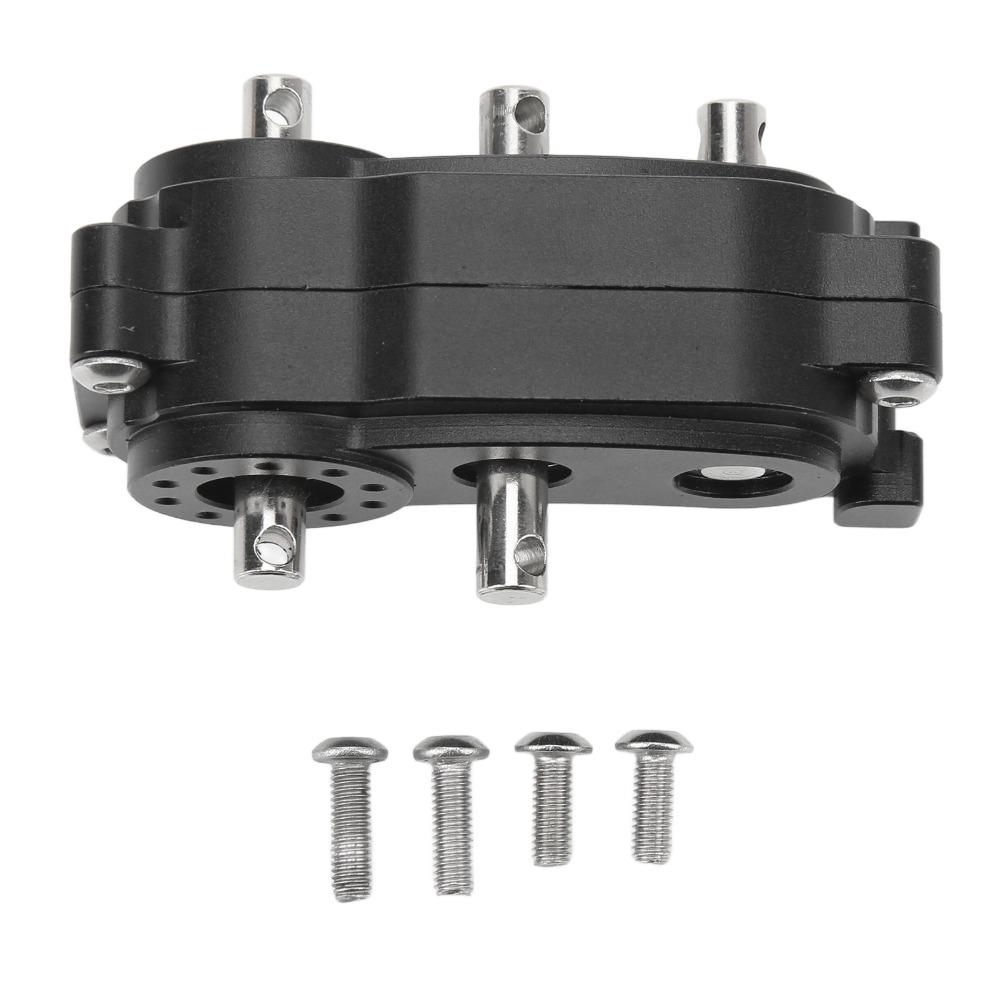 Compact 2 Speed Gearbox Metal Transfer Case for SCX10 1/10 RC Crawler Car For Climbing Car