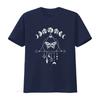 Celestial Moon Phase Moth Crystals Stars Vintage D Cute Tops for Women  T Shirt with Bold Prints Vintage Washed Stretched