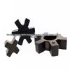 L-Shaped Hexagonal Rubber Shock Absorber Pad