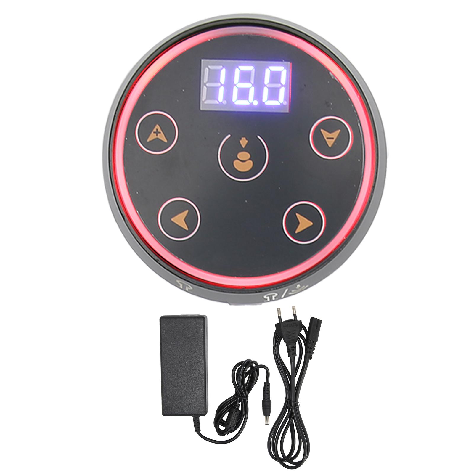 

Tattoo Power Supply Professional Voltage Supply for Tattoo Machines EU Plug 100‑240V