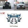 BMW X6 F16 (2014-2019) MT Front & Rear Bumper Upgrade Kit: Includes Front Bumper, Rear Bumper, Side Skirts, Grille.
