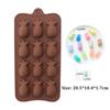 1-29 Handmade Silicone Mould Chocolate Candy Jelly Pudding Ice Mold Baking Tool