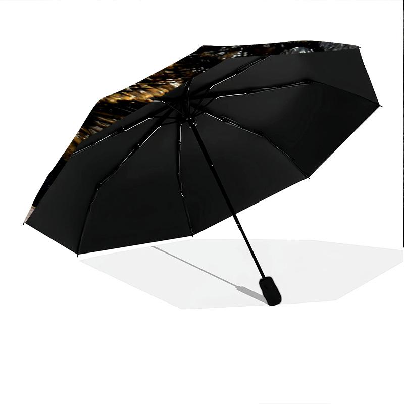 Alien Queen Brood Folding Umbrella 8 Paraphenoid Bones Durable Outdoor Gift Sun Umbrella