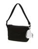 Jillstuart Acc [Jelly Bag] Black Heart Charm Nylon Hobo Shoulder And Crossbody Bag S