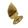 Durable Leaf Candlestick Stand Unique Golden Aromatherapy Rack Iron Candle Holder  Home Decor