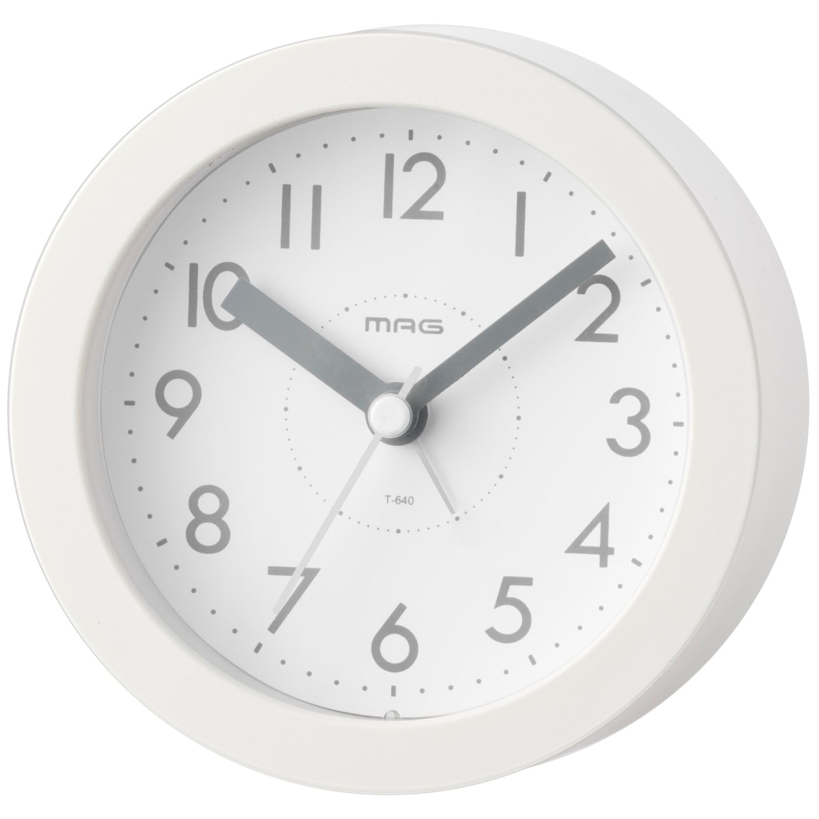 

МАГ Будильник Настольный Непрерывная Секундная Электронный Runto Noah Precision Clock, Часы, Аналоговый, Милый, Стильный, Интерьерный, Тихий, Стрелочный, Звук, Будильник, Отложенный сигнал, белый