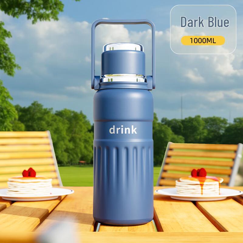 Shangqi 316 Stainless Steel Dual-Drink Insulated Water Bottle