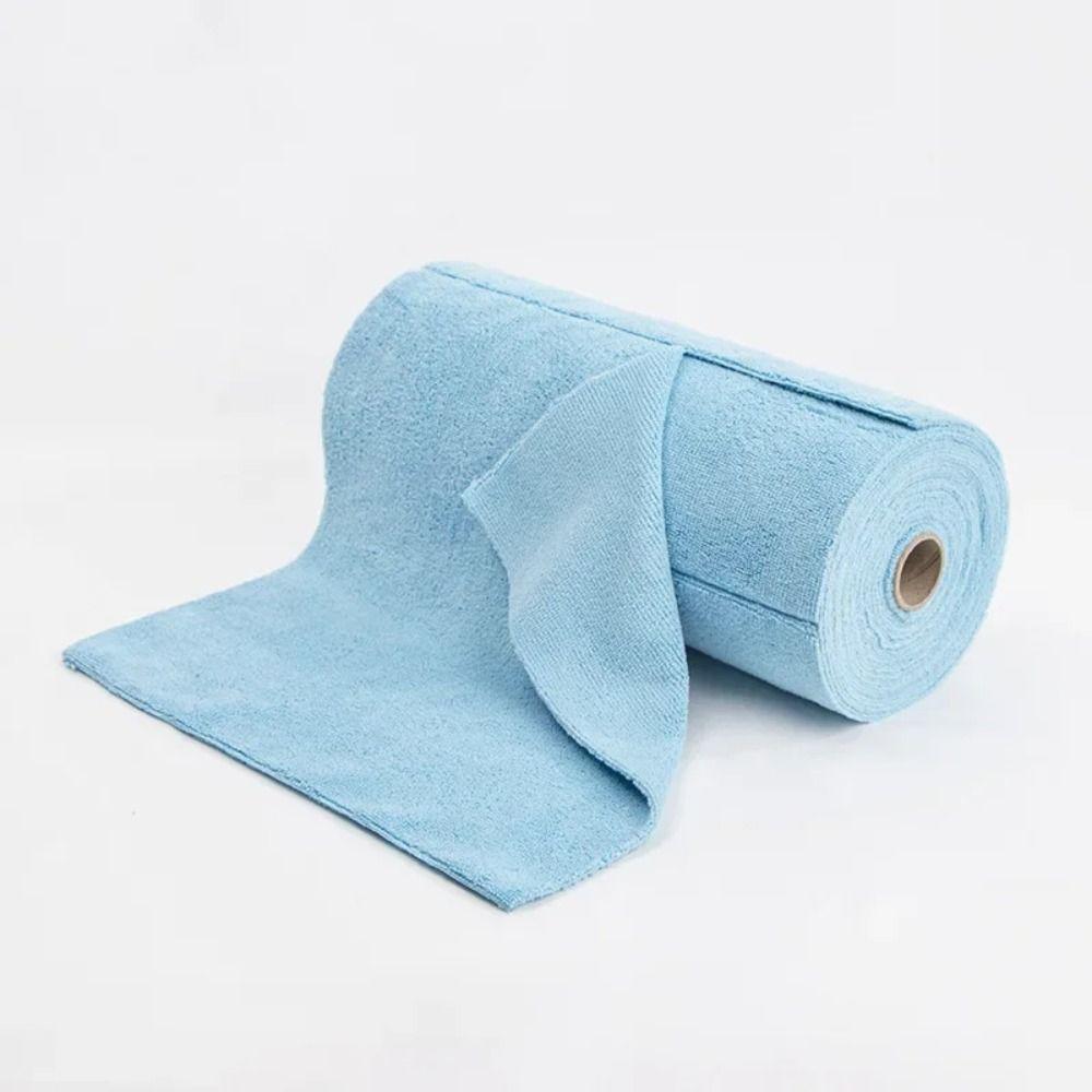20PCS/Roll Replacement Microfiber Towel Absorbent Kitchen Cleaning Dishcloth