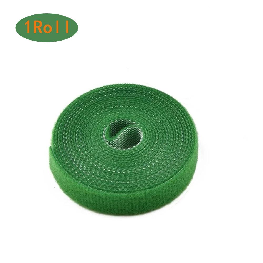 

2 м садовые нейлоновые стяжки для растений, садовая лента-липучка, многоразовая крепежная лента, повязка для растений для домашнего сада, аксессуары, поддержка бамбуковым шестом