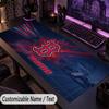 Large Mouse PadBoston Red Sox Custom Name Text Personalized Desk Mat Non Slip Gaming Pad