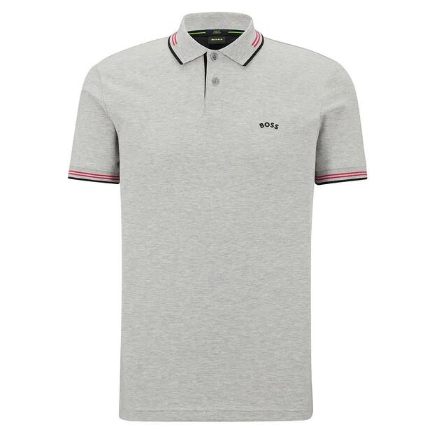 BOSS Paul Curved Short Sleeve Polo Shirt