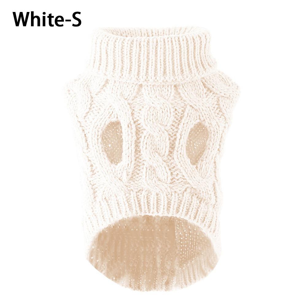 Warm Dog Sweater Universal Dog Winter Clothes for Small Medium Dogs Chihuahua Puppy Pet