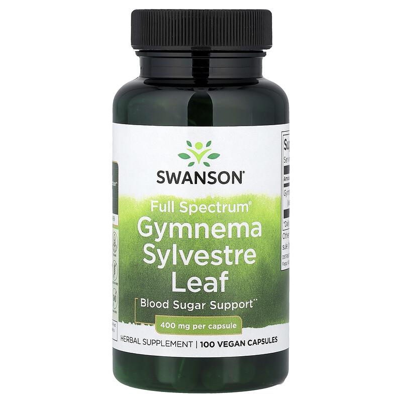 Full Spectrum® Gymnema Sylvestre Leaf, 400 mg, 100 Vegan Capsules
