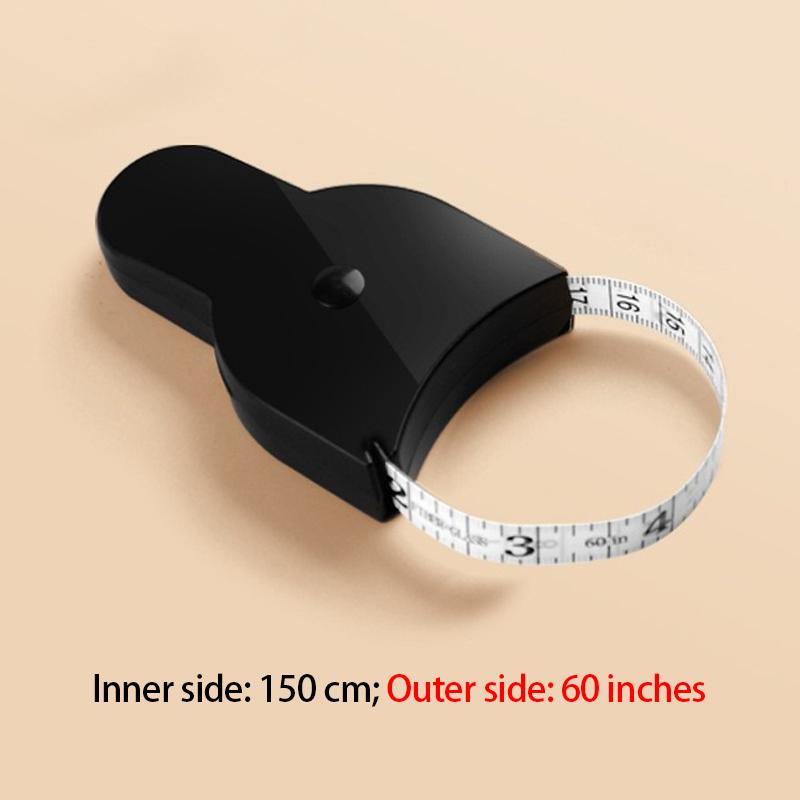 Portable Measuring Tape Mini Ruler Retractable Metric Tape in Inches Measuring Film for Body Soft Measuring Tape JC001