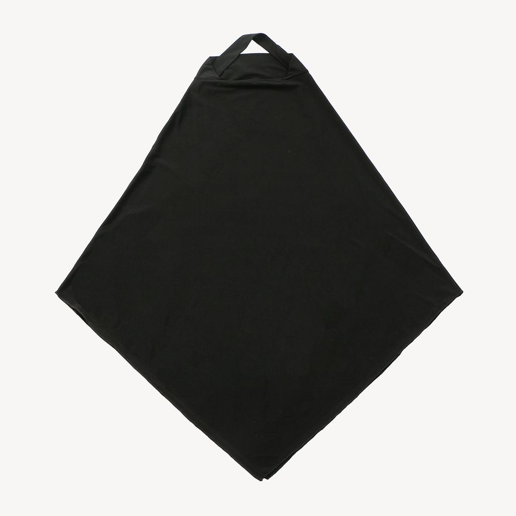 Large Soild Muslim Ethnic Instant Hijab For Women Stretchy Jersey Hijab Islamic Malaysia Ready To Wear Turban Khimar Headwraps