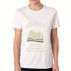 Bookmarks Are For Quitters Unisex's Cotton T Shirt, Premium Cotton Quality Print, Durable, Casual Fashion, Book Lover Tee, Unique Design, Reading Gift
