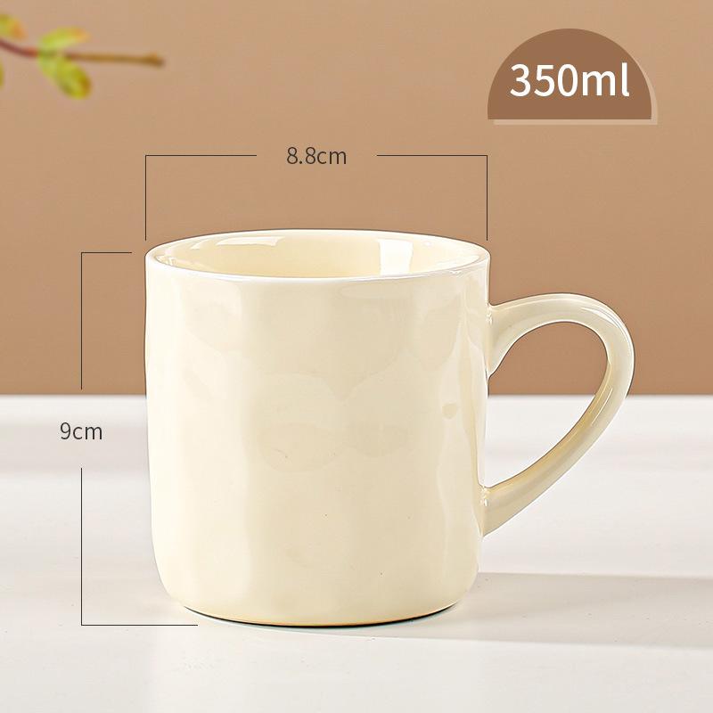 High Value Cups Household Drinking Water Office Ceramic Couple Water Cup Oatmeal Cup Breakfast Cup Coffee Cup Mug