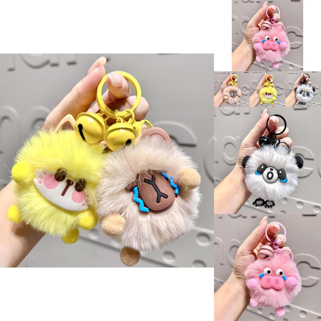 Cozy And Cute Plush Keychain Featuring Adorable Animal Friends For Every Occasion