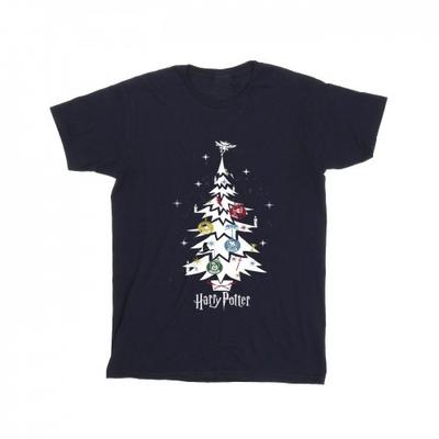 Boys Christmas Tree Cotton T-Shirt