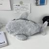 Cute Plush Shark Pencil Case Student Stationery School Supplies Kawaii Doll Back To School Storage Bag Pen Bag Stationery