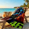 Doctor46 Personalizza il Tuo Nome Telo da Spiaggia Asciugatura Rapida Morbida Microfibra Perfetto Per Viaggiare Yoga Campeggio E Nuoto