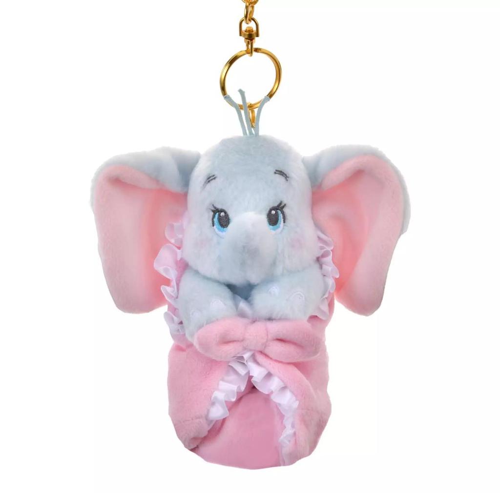 DISNEY Dumbo Plush Keychain ( Mellow Hug ) Japan NEW Disney Store