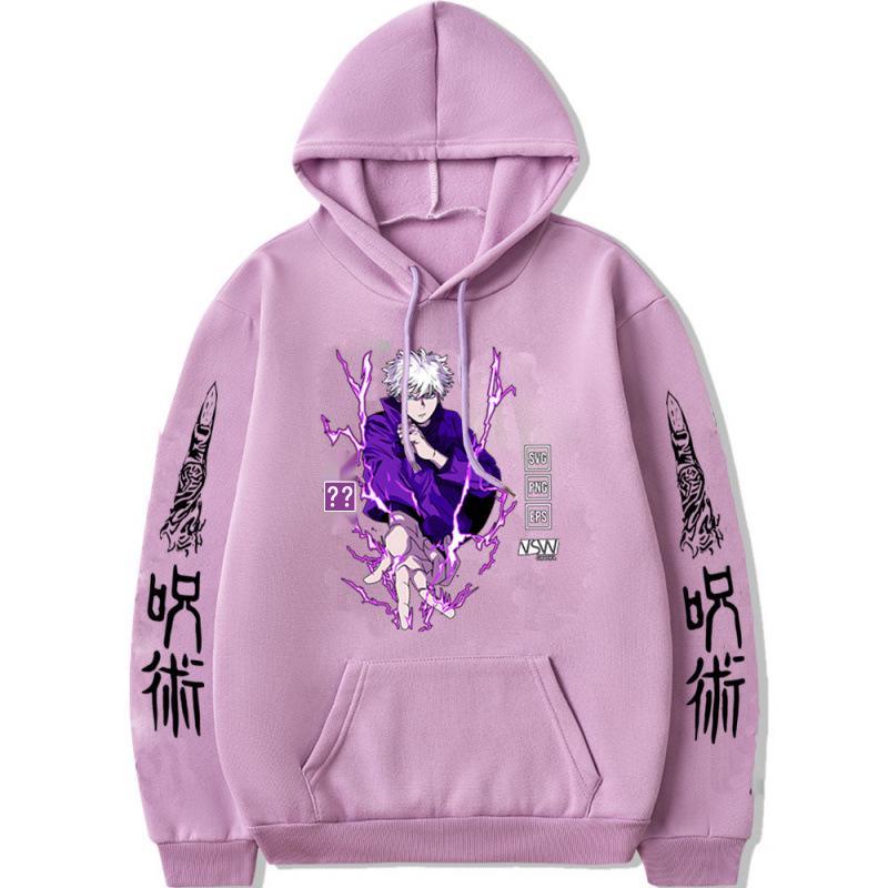 European-Size Jujutsu Kaisen Anime Hoodie Unisex Sweatshirt