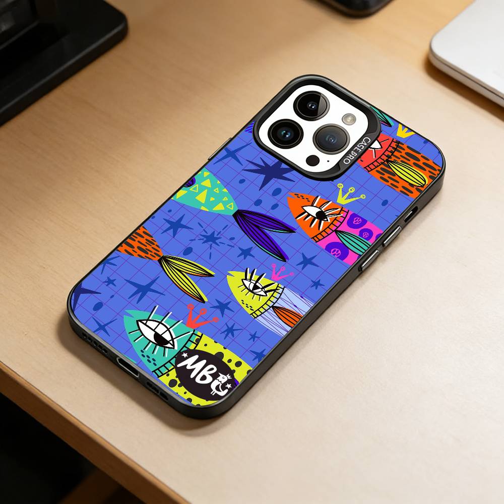

Sardine Phone Case For iPhone 17,16,15,14,13,12,11 Plus,Pro Max,XS,Colorful Silver Phone case Funda Cover iPhone16