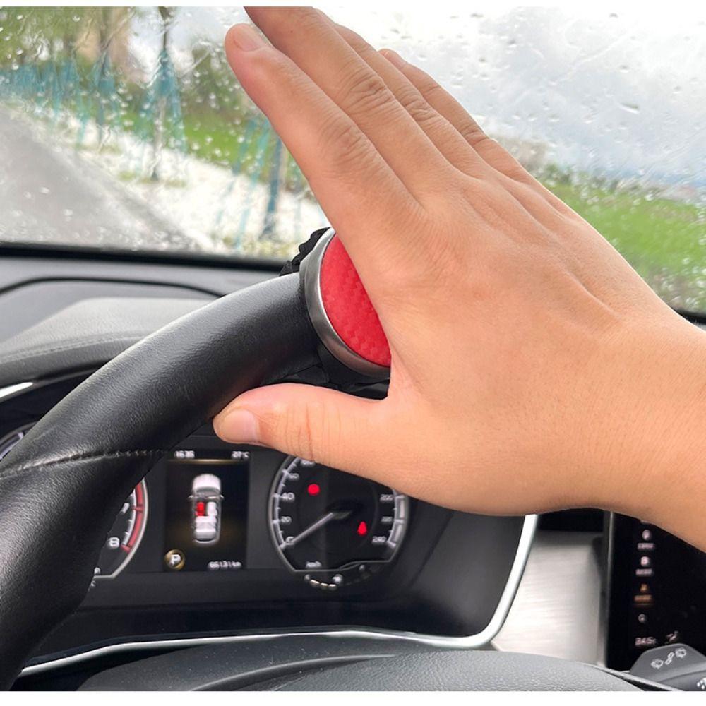 Ergonomic Design Steering Wheel Knob Universal Fit Bearing Type Power Steering Aid  Vehicle Control