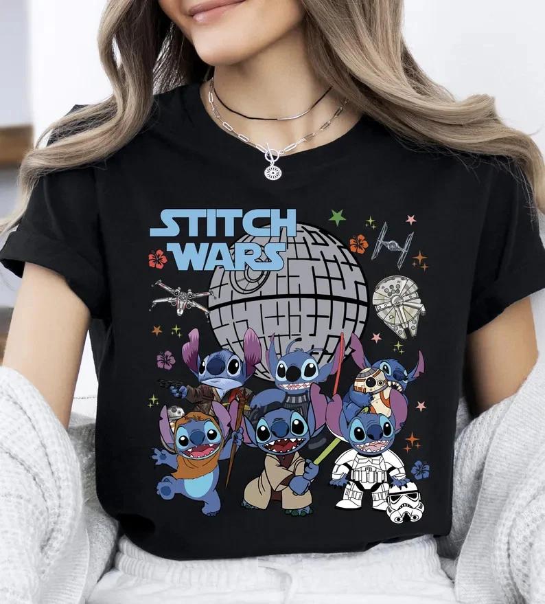 Stitch Wars Shirt Star Wars Stitch Galaxys Edge S
